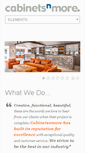 Mobile Screenshot of cabinetsnmore.com