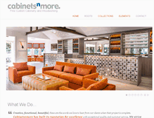 Tablet Screenshot of cabinetsnmore.com